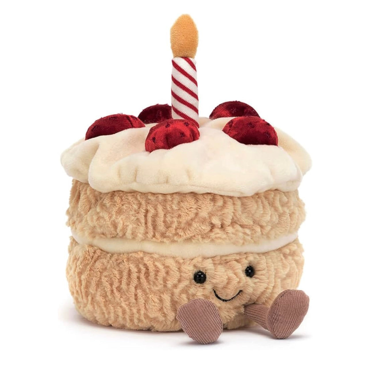 Birthday Cake Plush Strawberry Toy Gift