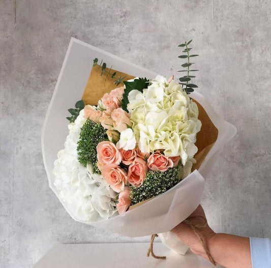 Pink Snow Flower Bouquet